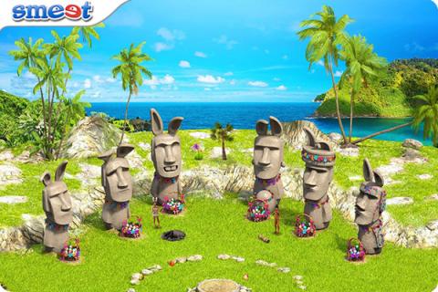 Smeet Room Easter Island Chat Game