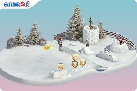 Smeet Room Snowball Fight Contest Chat Game